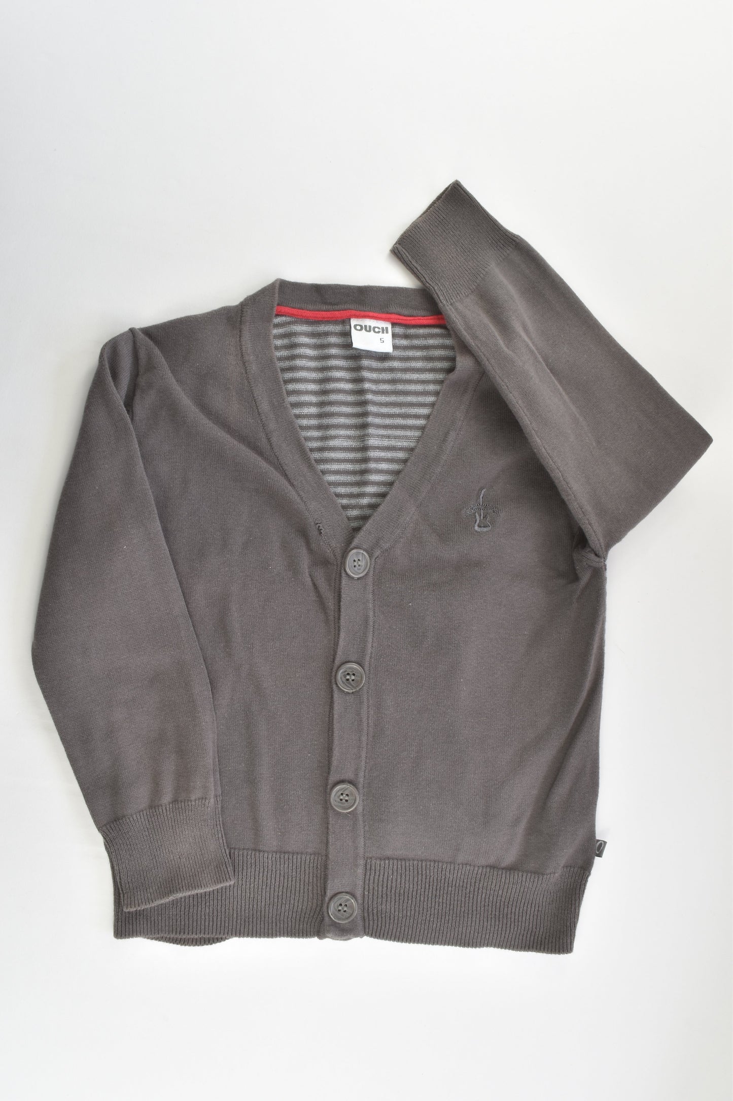 Ouch Size 5 Grandpa Cardigan