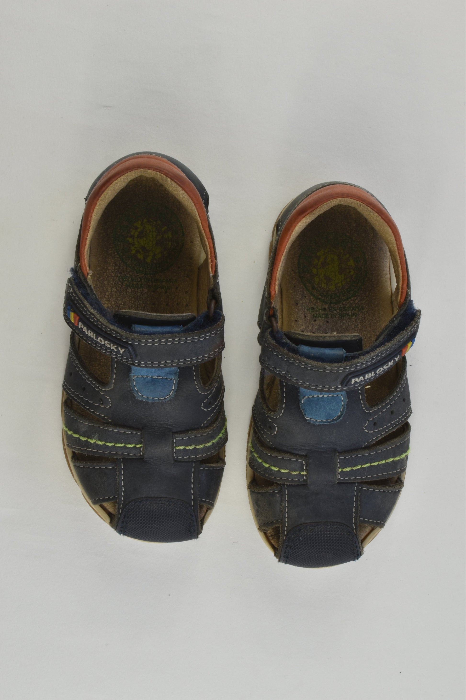 Pablosky (Spain) Size EUR 26 Leather Sandals