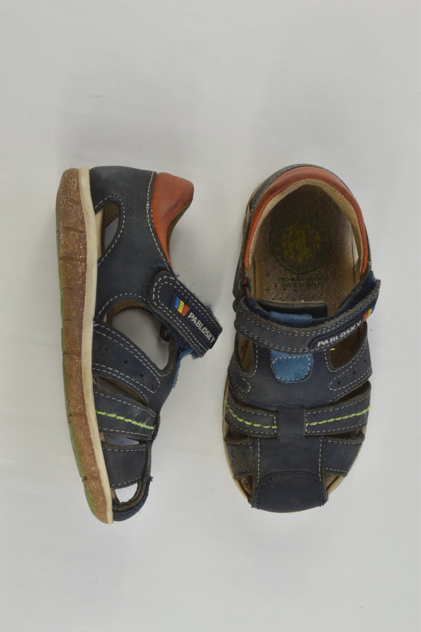 Pablosky (Spain) Size EUR 26 Leather Sandals