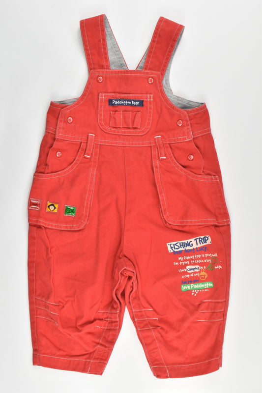 Paddington Bear Size 0 Soft Overalls