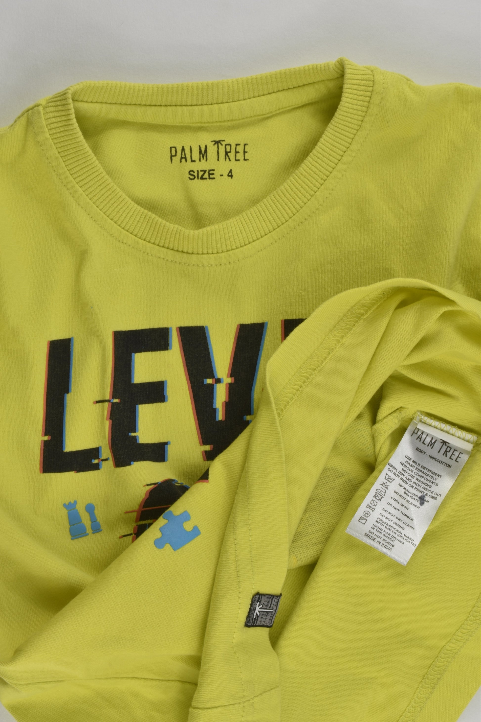 Palm Tree Size 4 'Level Up' Top