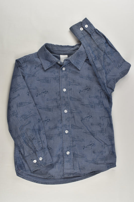 Palomino Size 5 (110 cm) Planes Shirt