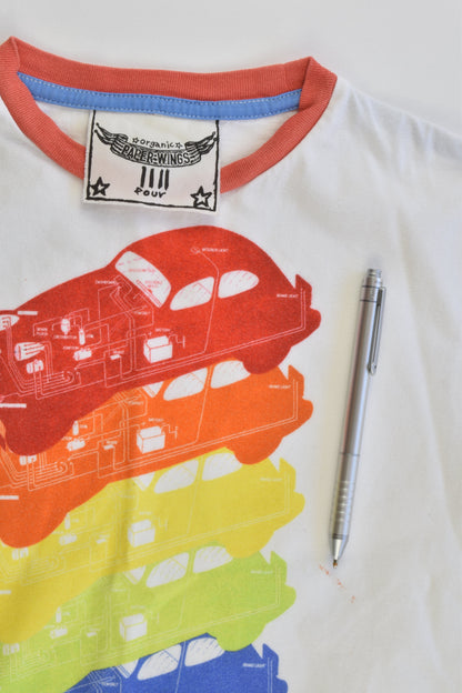 Paperwings Size 4 Cars T-shirt