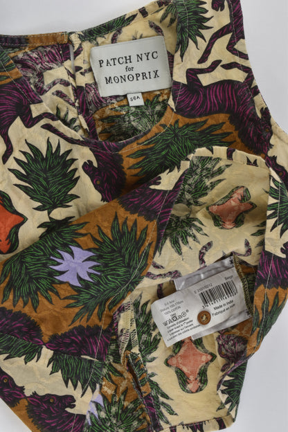 Patch Nyc for Monoprix (France) Size 5-6 Zebras Crop Top