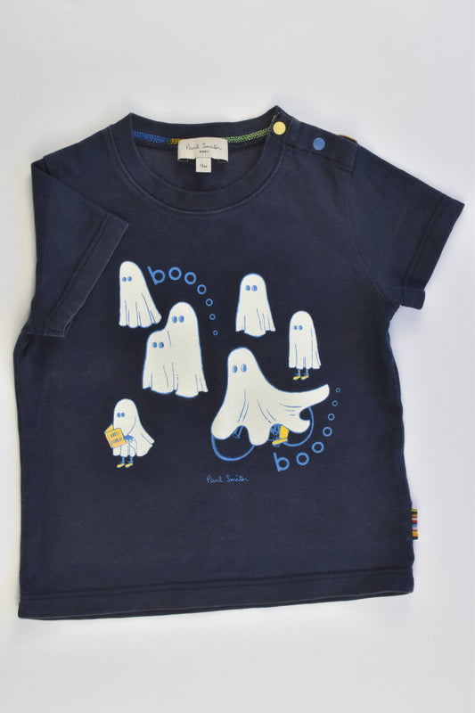 Paul Smith Baby Size 0 (9 months, 70 cm) Ghost Family T-shirt