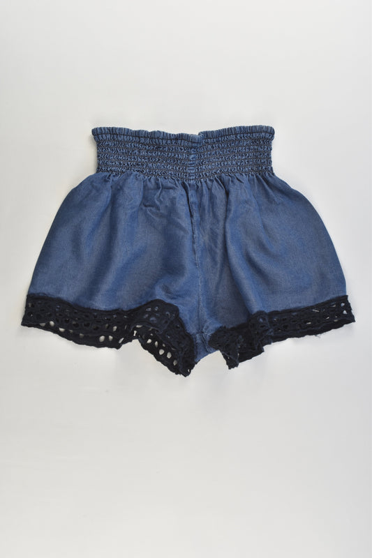 Pavement Size 12 Lightweight Denim Shorts