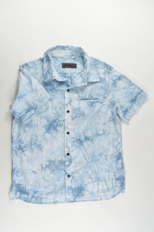 Pavement Size 12 Tie-Dye Collared Shirt