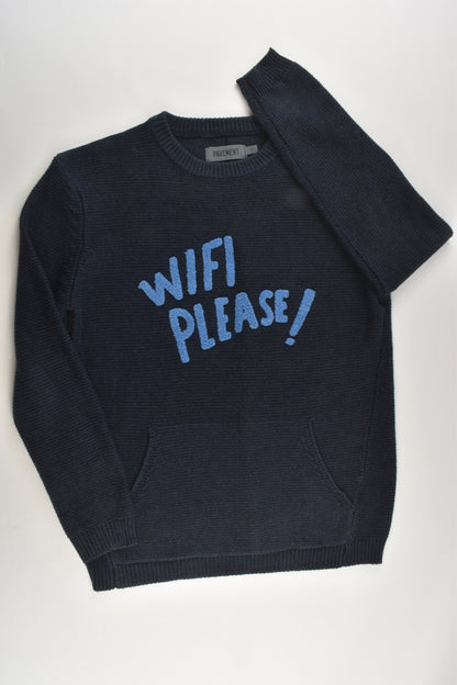 Pavement Size 12 'Wifi Please' Knitted Jumper