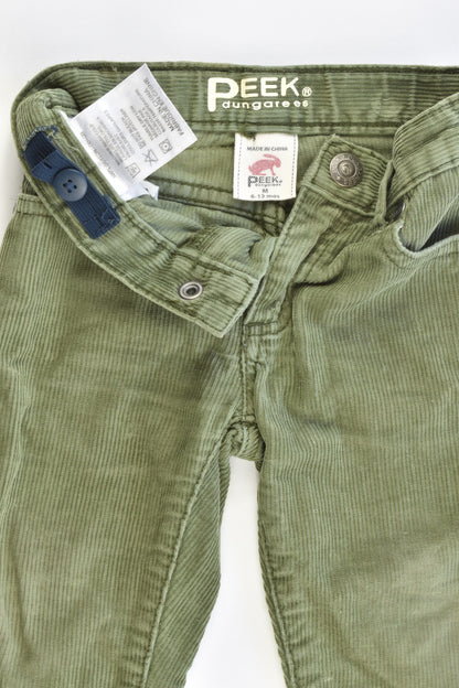 Peek Dungarees Size 6-12 months Cord Pants