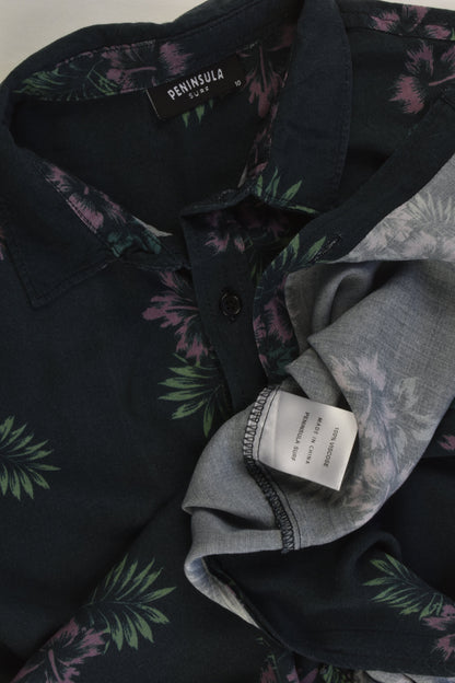 Peninsula Surf Company (PSC) Size 10 Viscose Floral Shirt