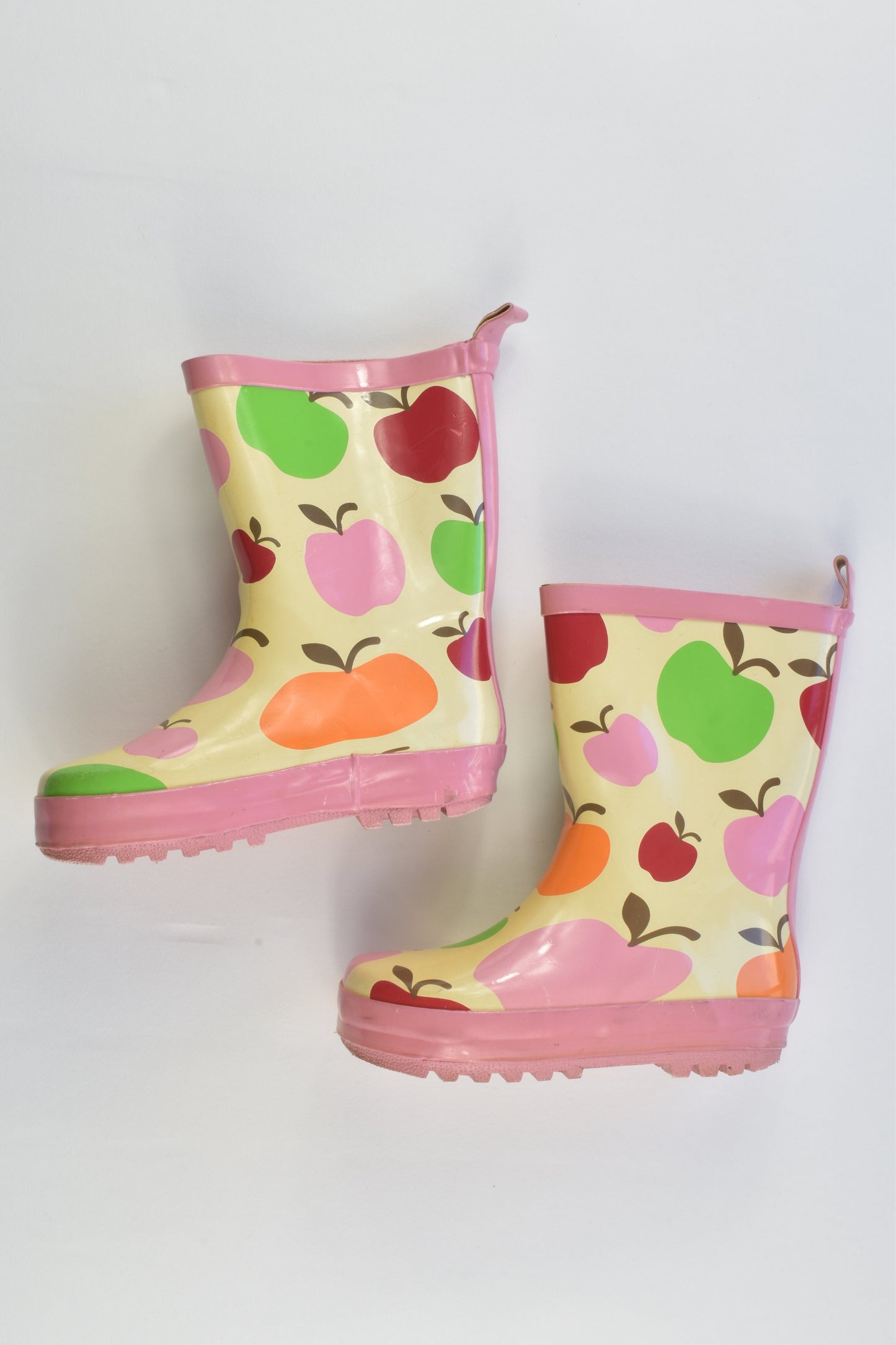 Penny Scallan Size 25 (8) Apples Gum Boots