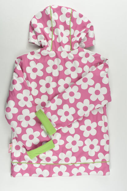 Penny Scallan Size 7-8 Lined Floral Raincoat