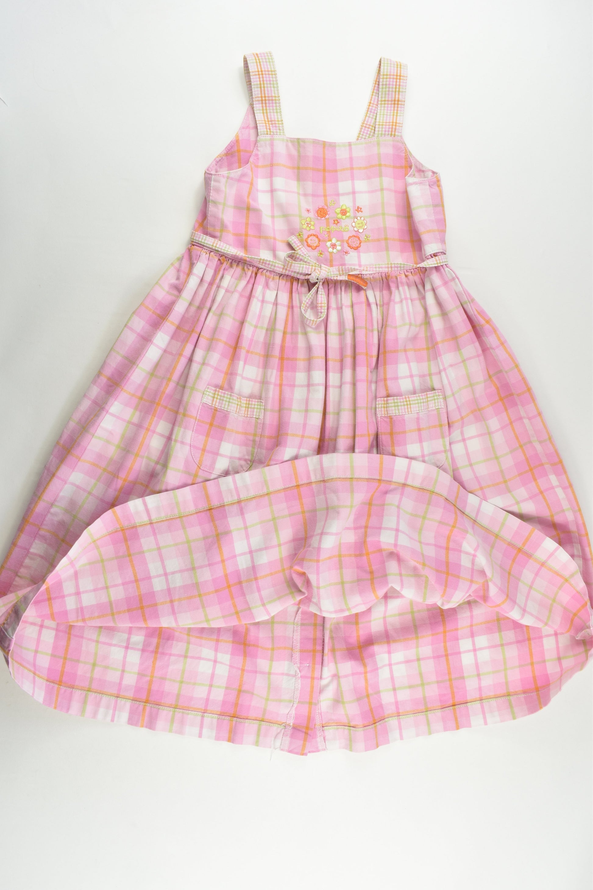 Pepito Australia Size 5 Vintage Checked Dress