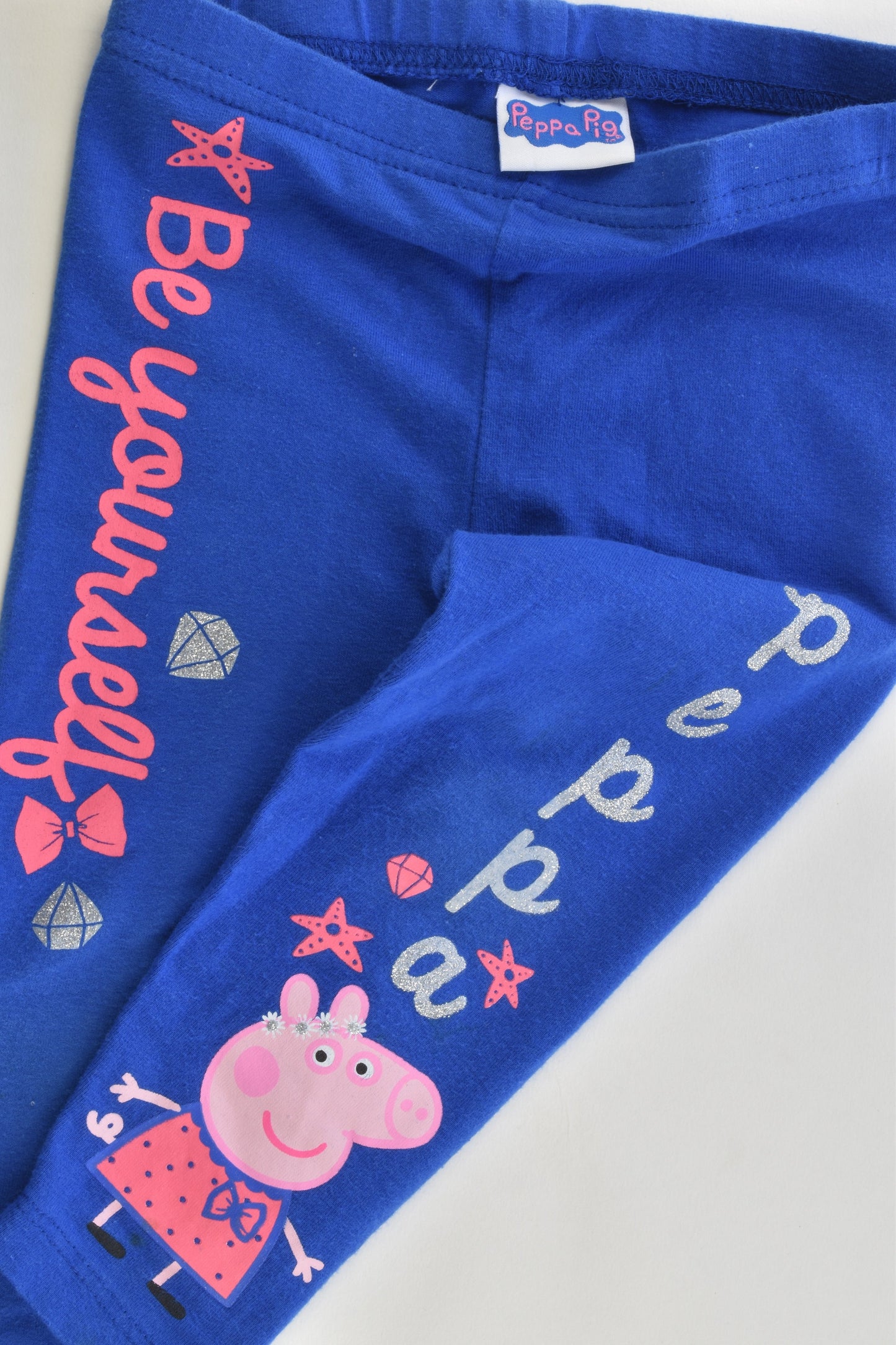 Peppa Pig Size 1 "Be Yourself" Leggings