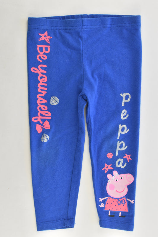 Peppa Pig Size 1 "Be Yourself" Leggings