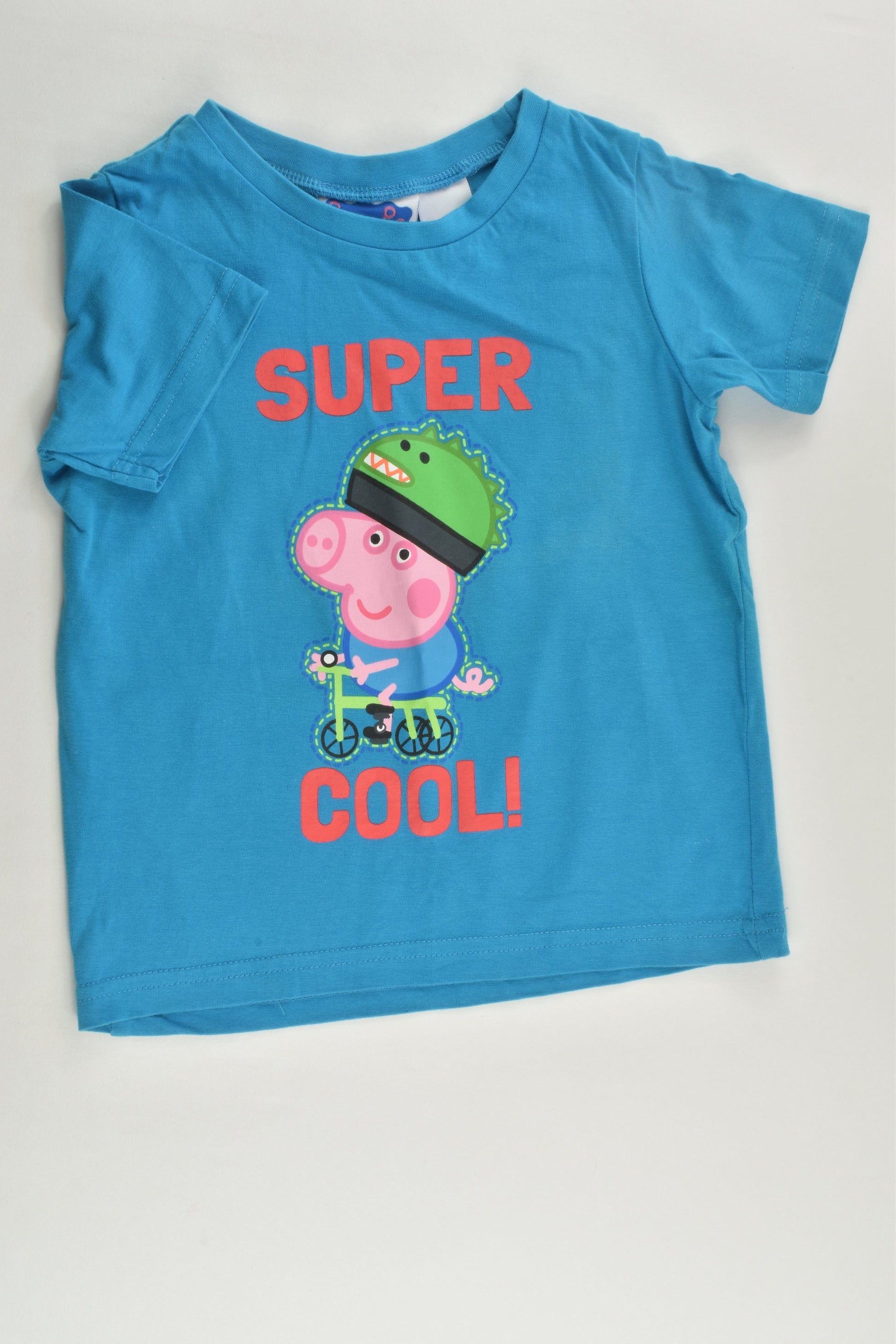 Peppa Pig Size 2 George 'Super Cool' T-shirt