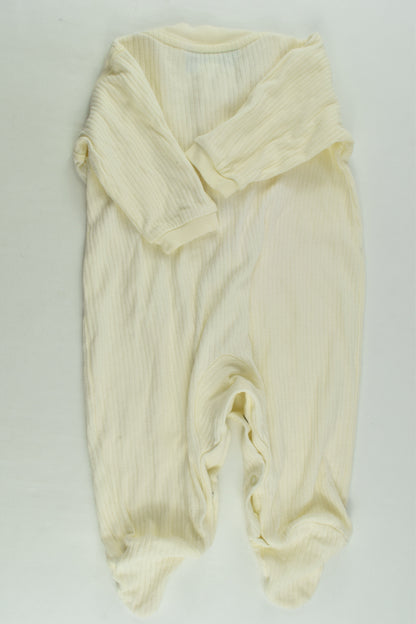 peter Rabbit Size approx 00 Footed Romper