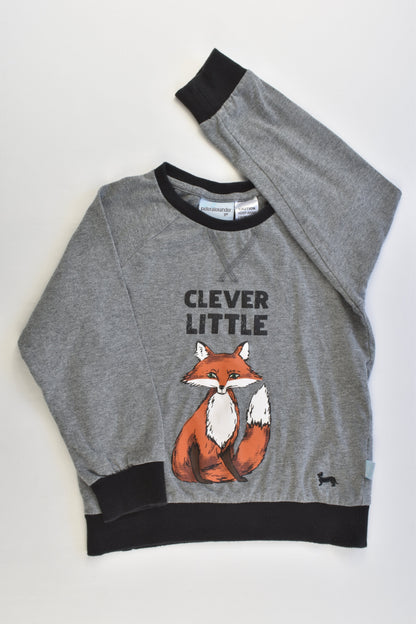 Peter Alexander Jnr Size 3 'Clever Little Fox' Top