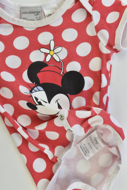 Peter Alexander Size 0 (9-12 months) Minnie Mouse Bodysuit