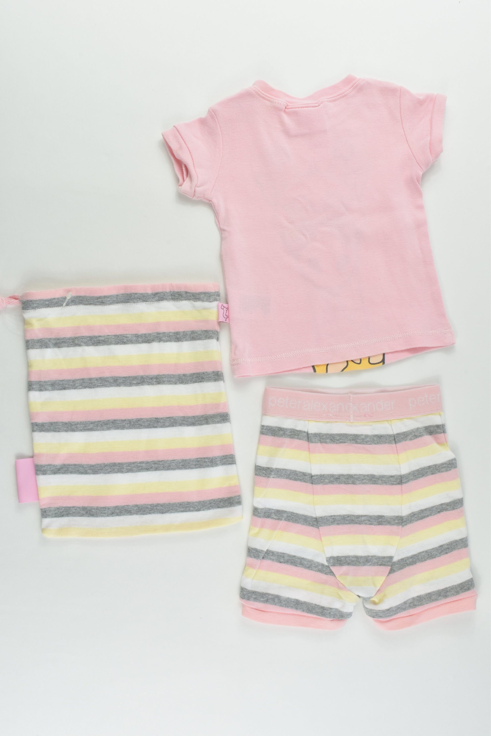 Peter Alexander Size 00 (3-6 months) Giraffe Pj Set