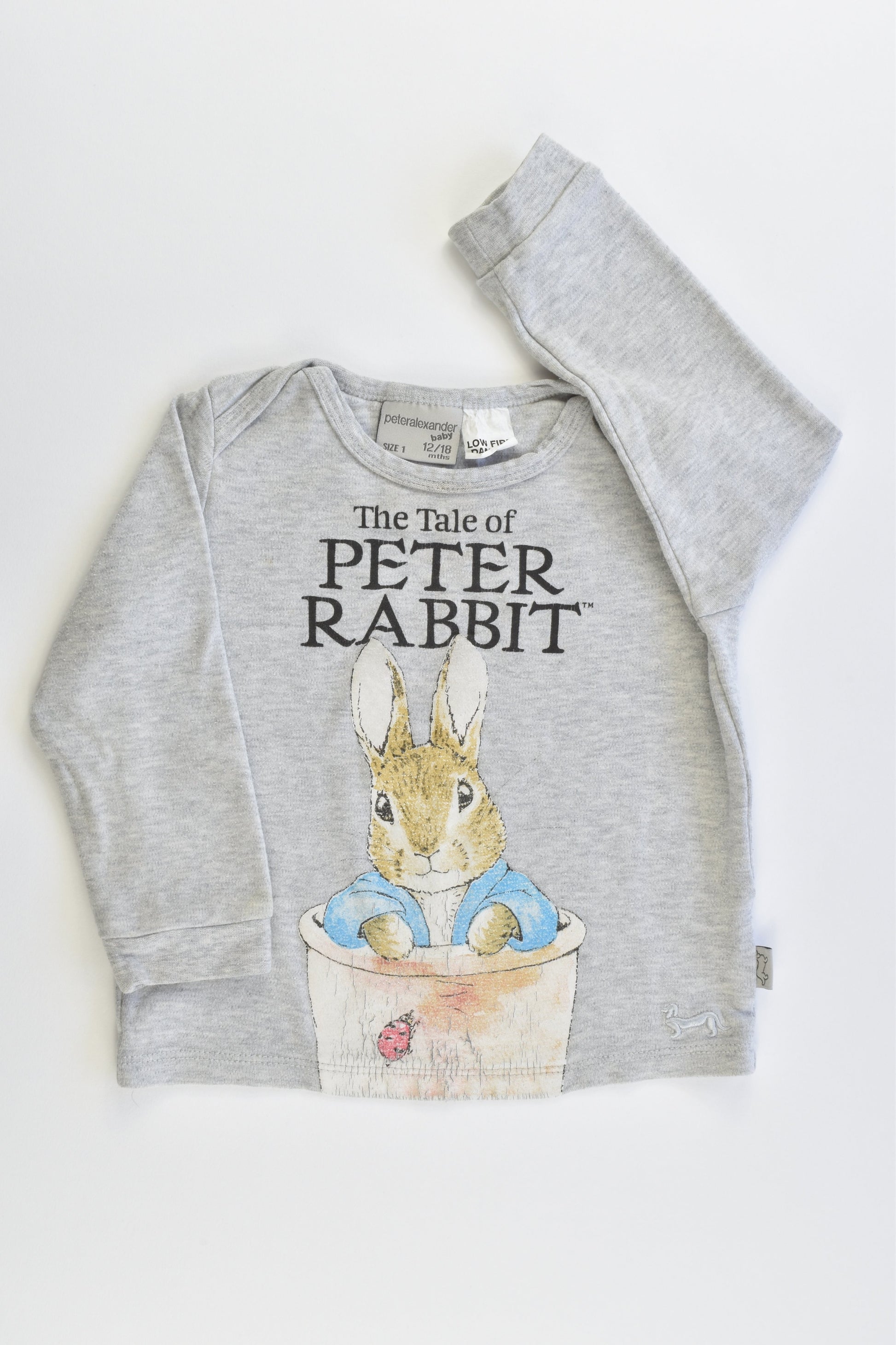 Peter Alexander Size 1 (12/18 months) Peter Rabbit Pj Set