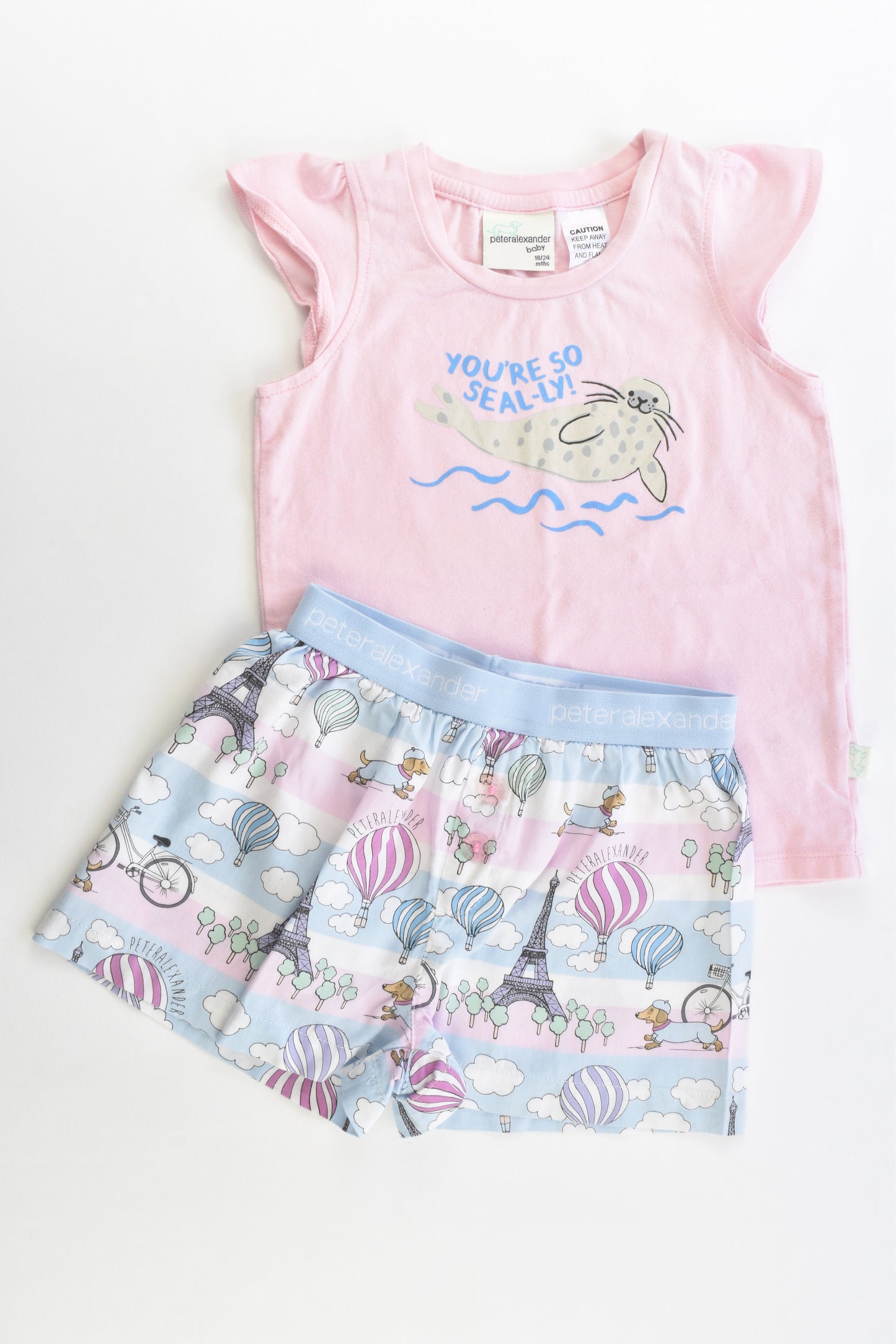 Peter Alexander Size 2-3 Pj Set
