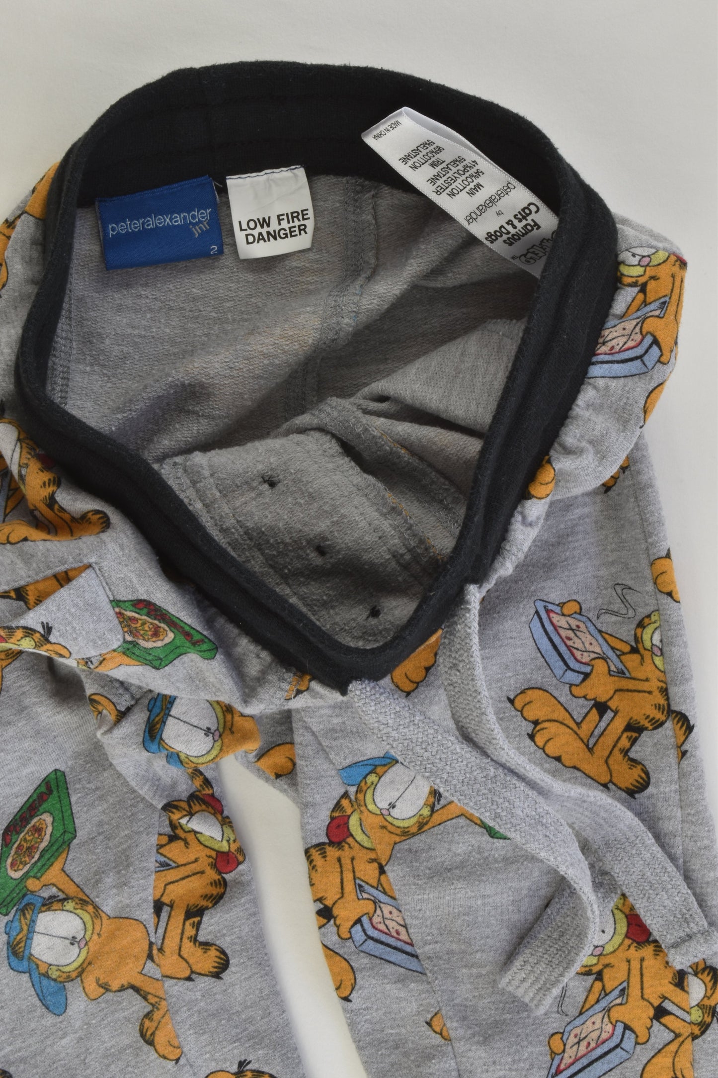 Peter Alexander Size 2 Garfield Pj Set