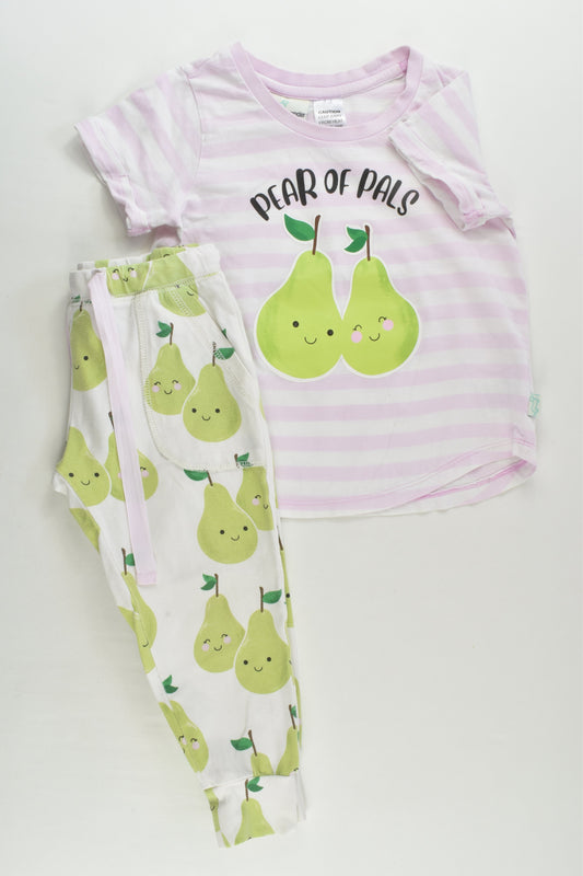 Peter Alexander Size 2 'Pear Of Pals' Pyjamas
