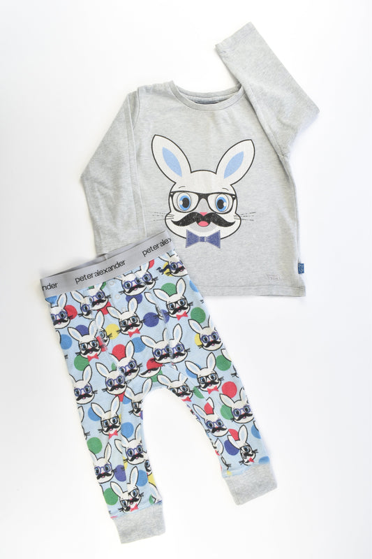 Peter Alexander Size 2 Rabbit Pj Set