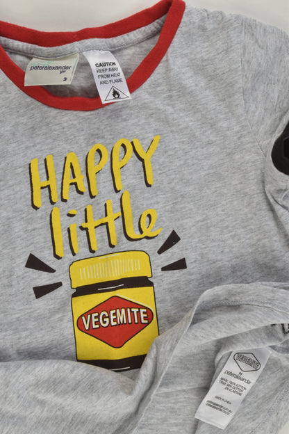 Peter Alexander Size 3 'Happy Little Vegemite' T-shirt