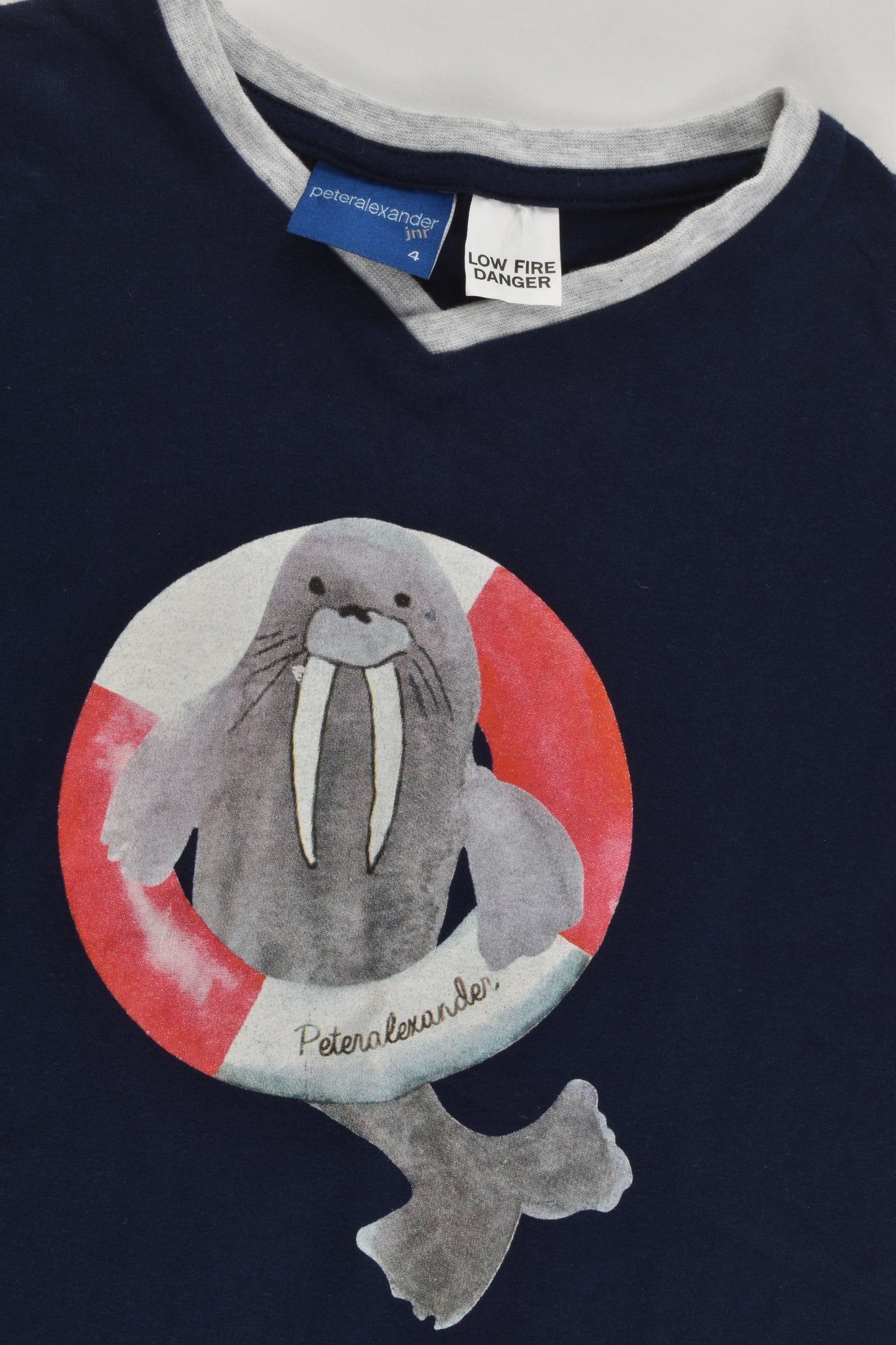 Peter Alexander Size 4 Walrus T-shirt
