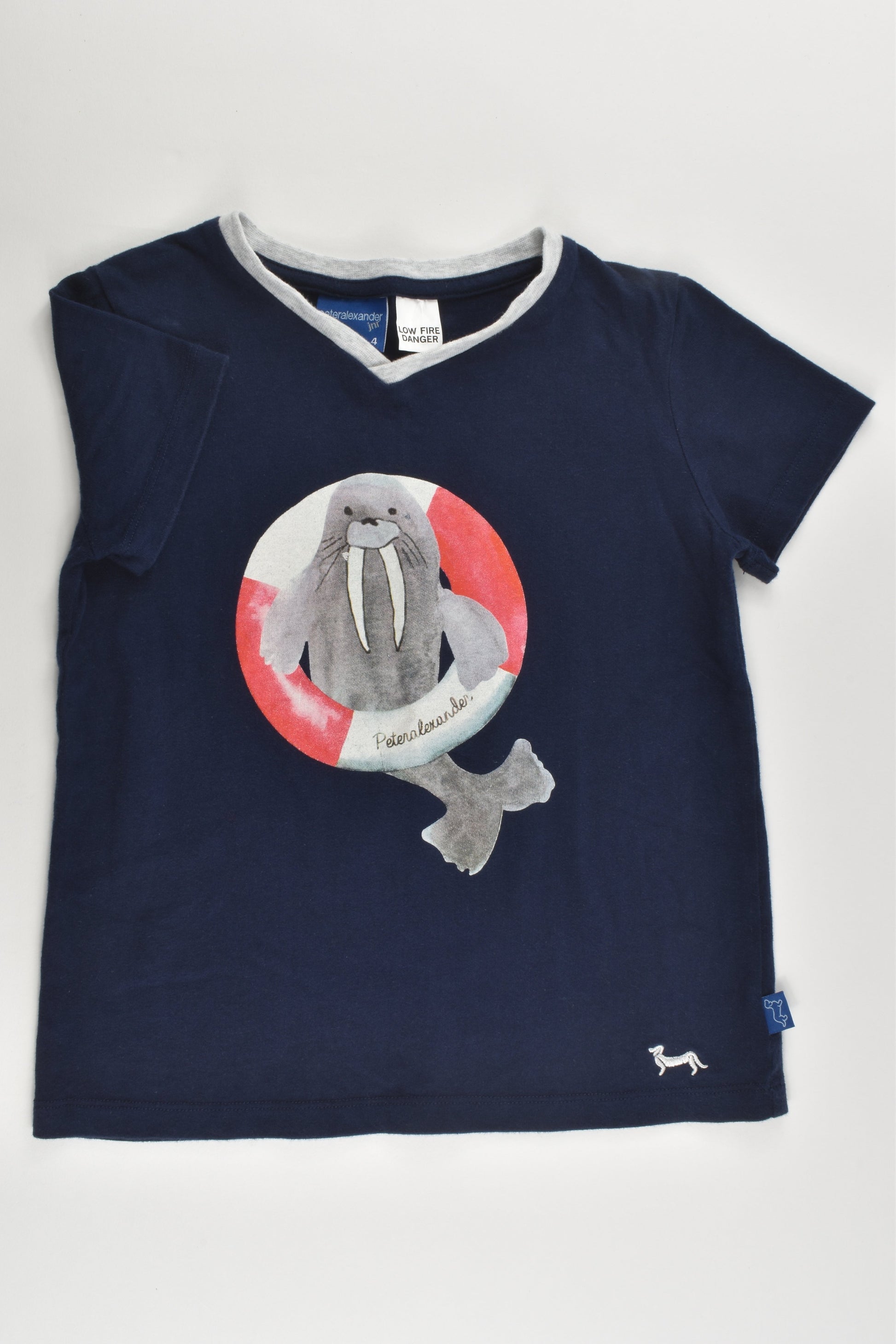 Peter Alexander Size 4 Walrus T-shirt
