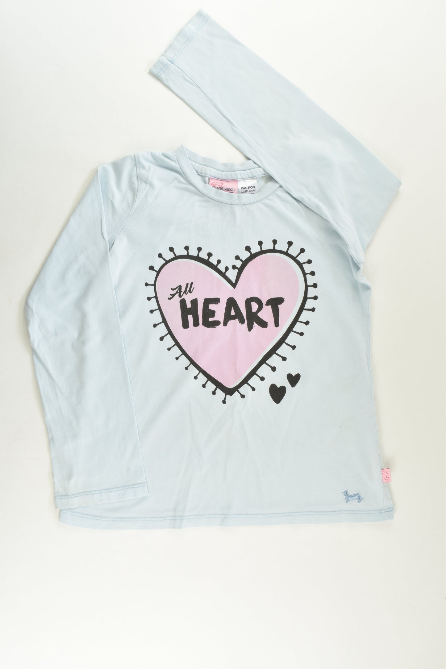 Peter Alexander Size 6 Heart Pj Set