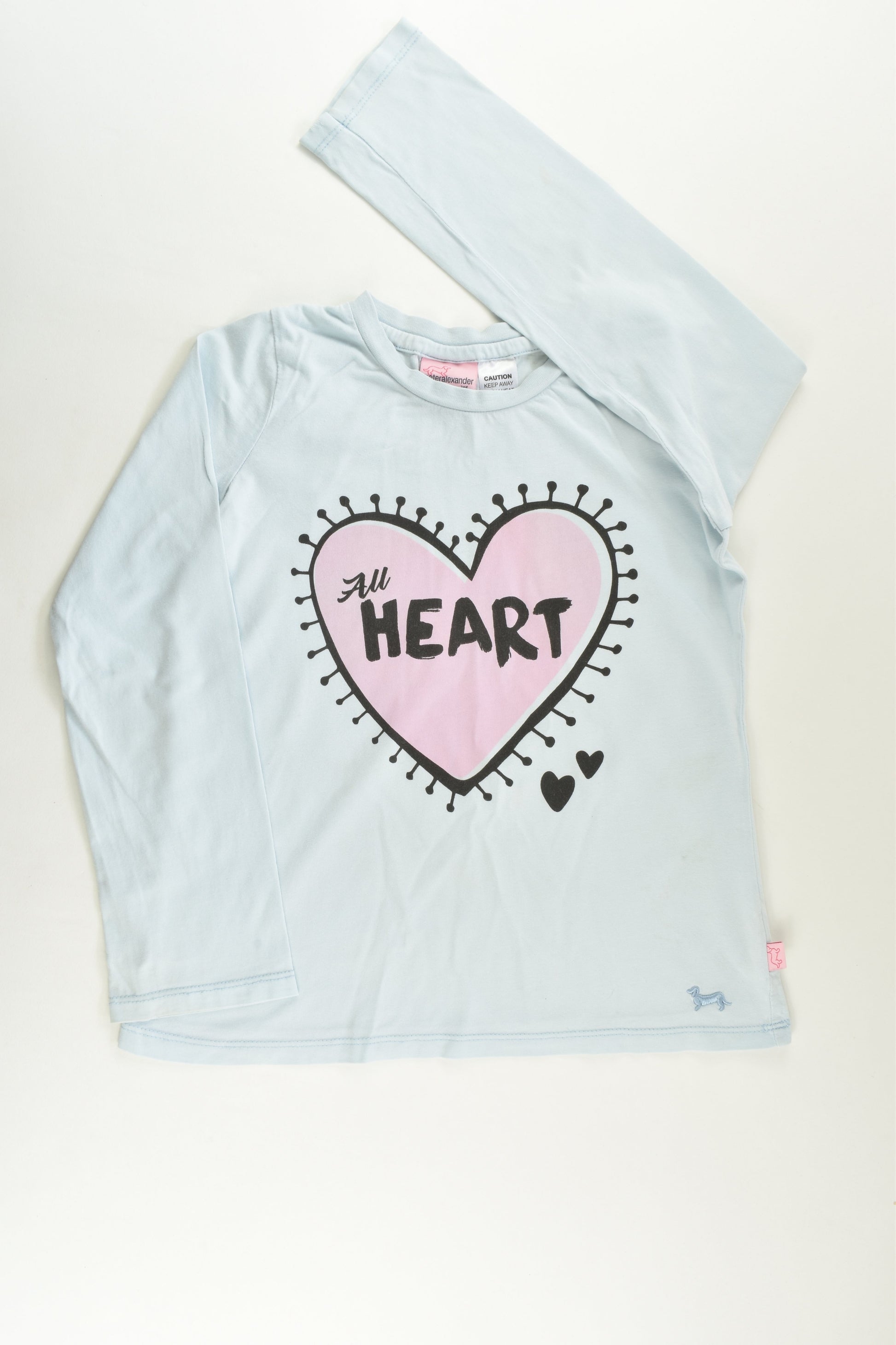 Peter Alexander Size 6 Heart Pj Set