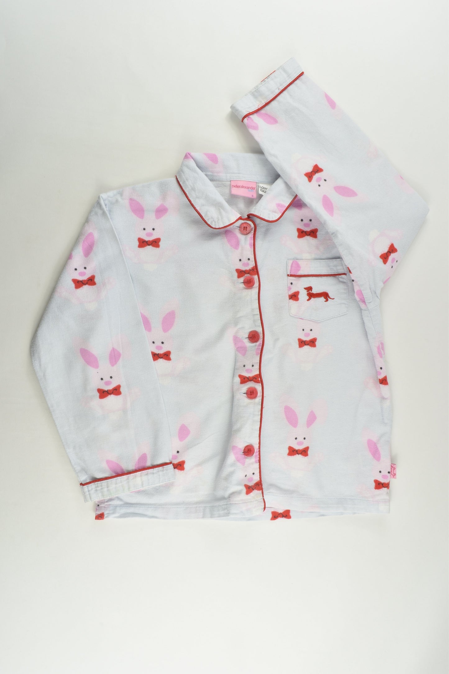 Peter Alexander Size 6 Rabbits Pj