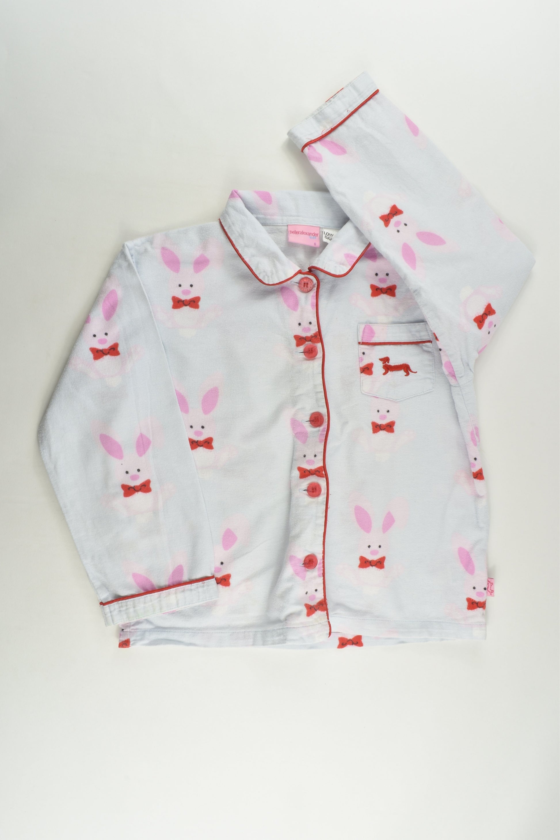 Peter Alexander Size 6 Rabbits Pj