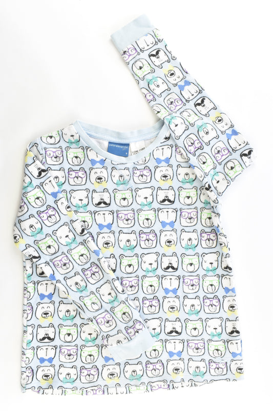 Peter Alexander Size 6 Ribbed Bear Top