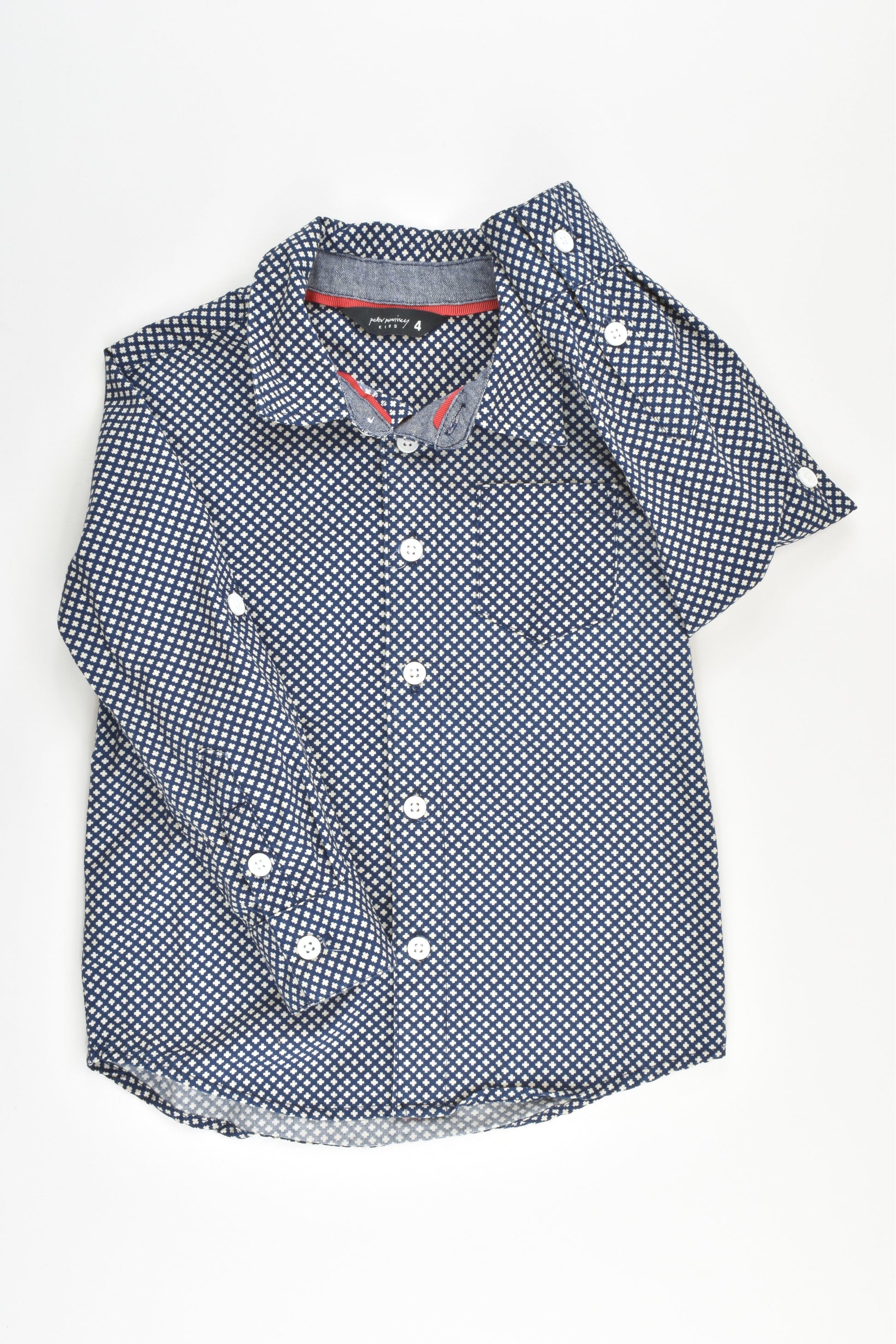 Peter Morrissey Size 4 Collared shirt
