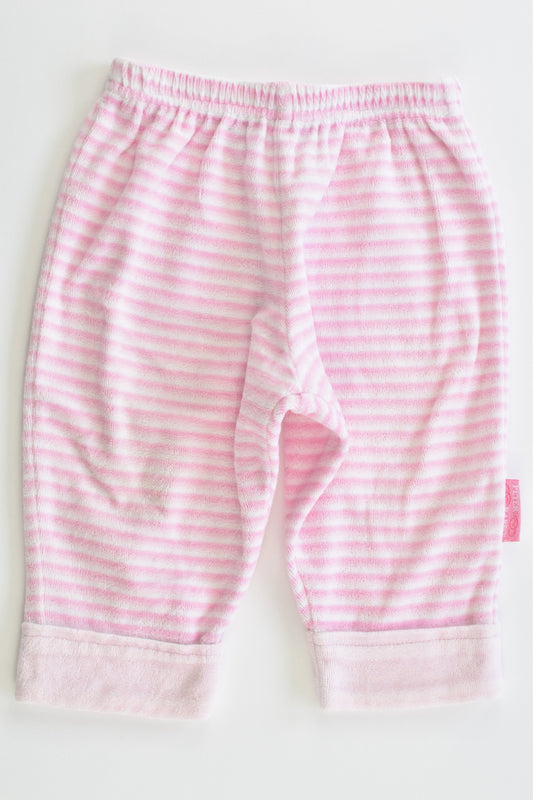 Peter Rabbit Size 00 (6 months) Striped Velour Pants