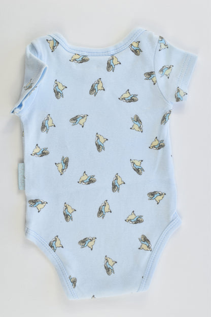 Peter Rabbit Size 0000 Short Sleeve Bodysuit