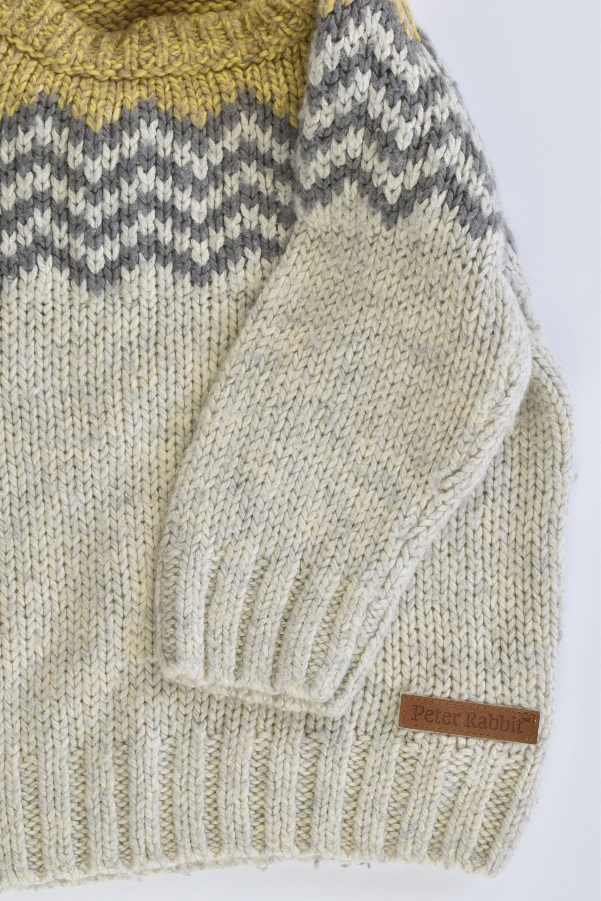 Peter Rabbit Size 1-2 Knitted Woolly Jumper
