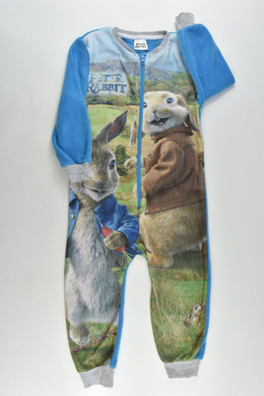 Peter Rabbit Size 2-3 (98 cm) Fleece One Piece