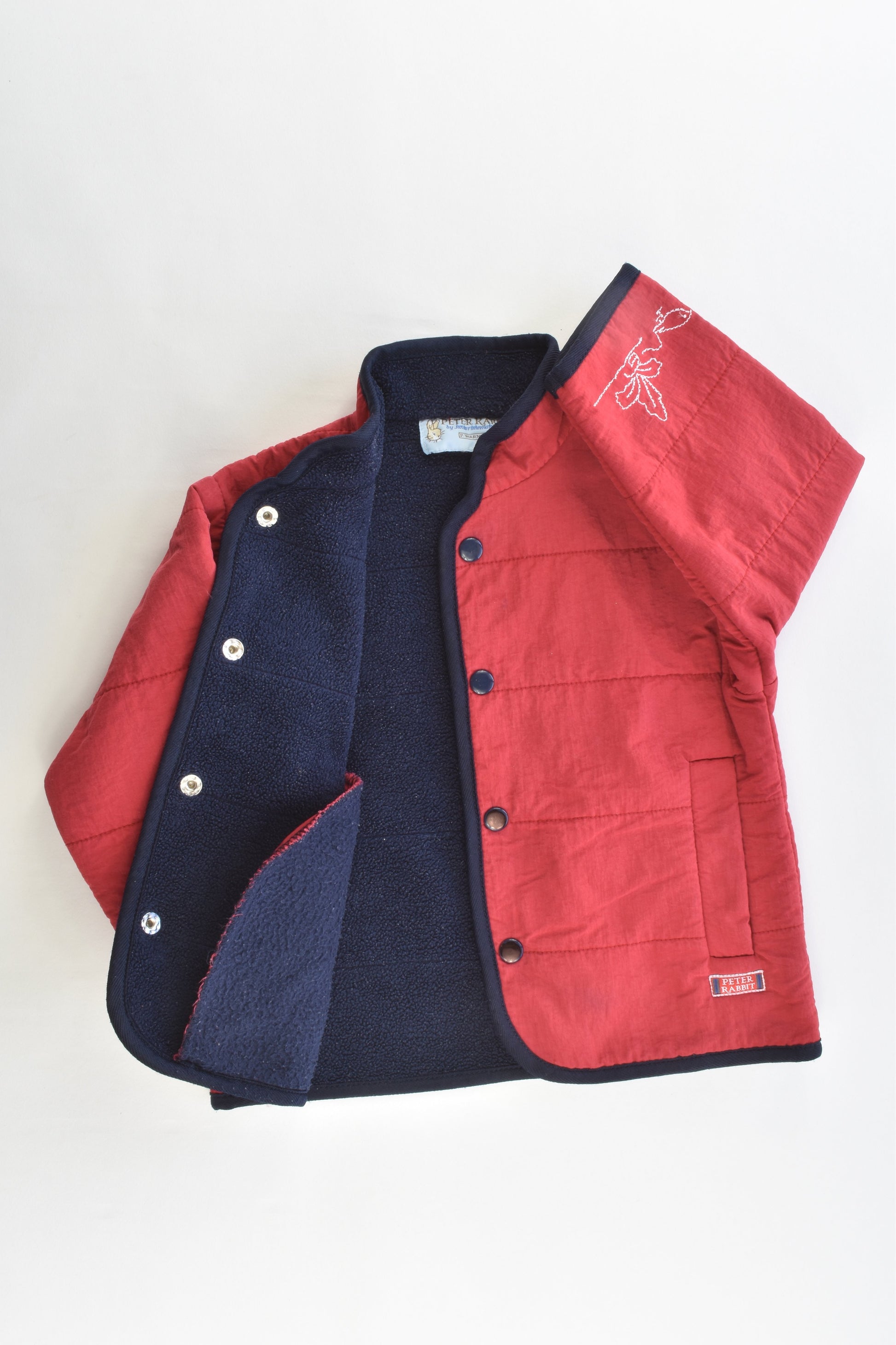 Peter Rabbit Size approx 1 Fleece Lined Jacket