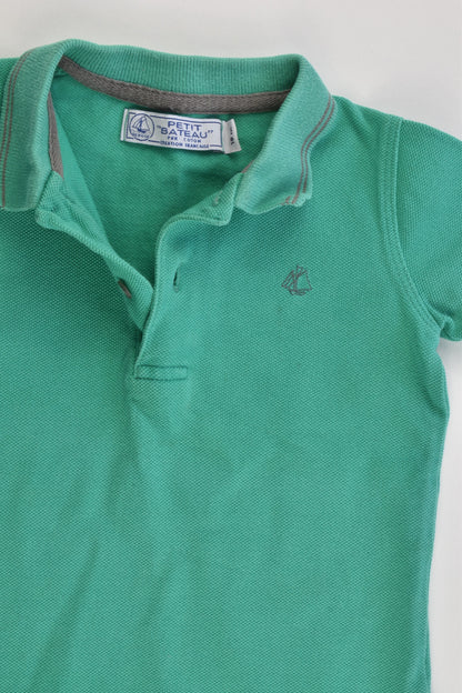 Petit Bateau (France) Size 0-1 (18 months, 81 cm) Collared T-shirt