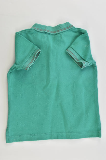 Petit Bateau (France) Size 0-1 (18 months, 81 cm) Collared T-shirt