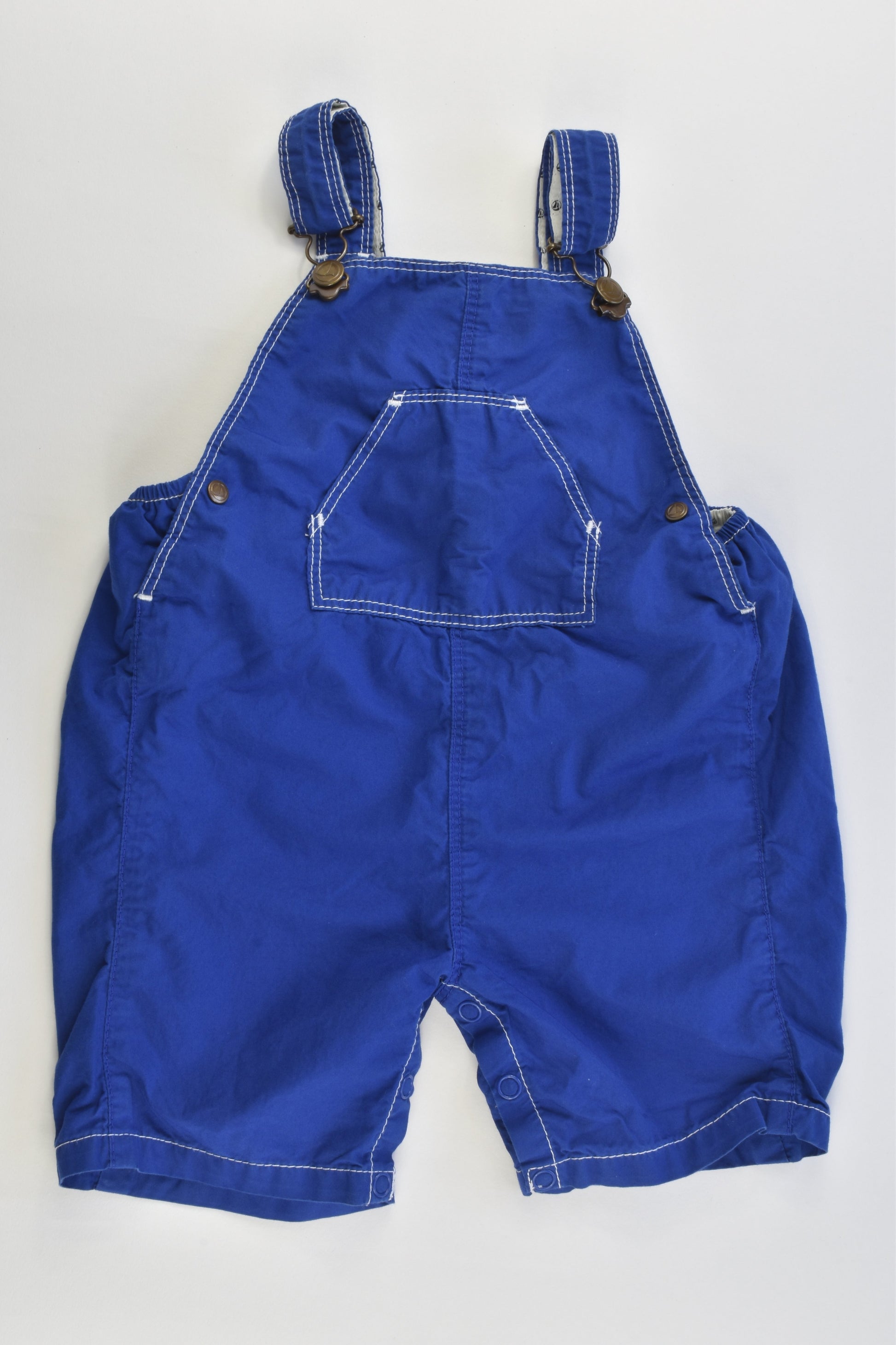 Petit Bateau (France) Size 0-1 (18 months, 81 cm) Short Overalls