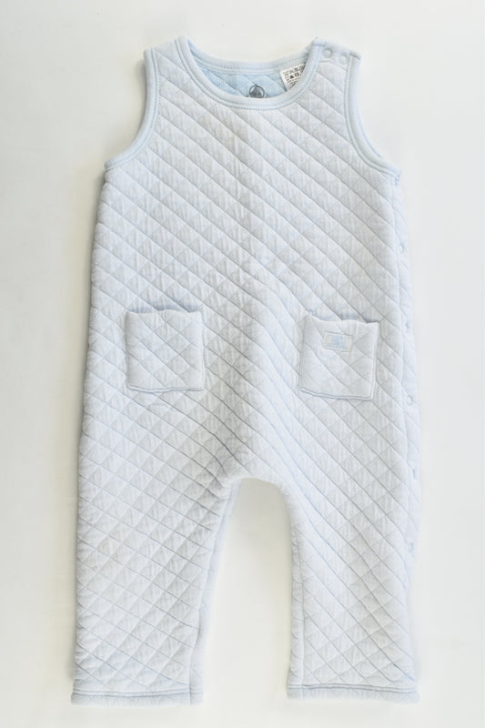 Petit Bateau (France) Size 0 (12 months, 74 cm) Overalls