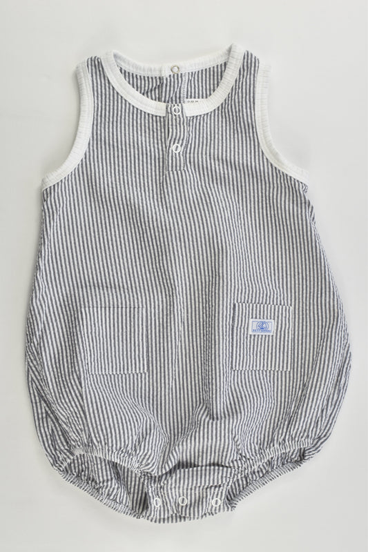 Petit Bateau (France) Size 0 (12 months, 74 cm) Short Playsuit