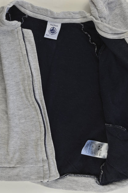 Petit Bateau (France) Size 0 (12 months) Zip Jumper