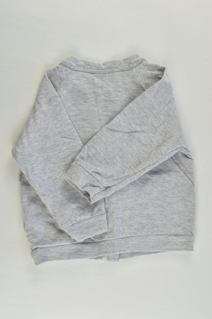 Petit Bateau (France) Size 0 (12 months) Zip Jumper